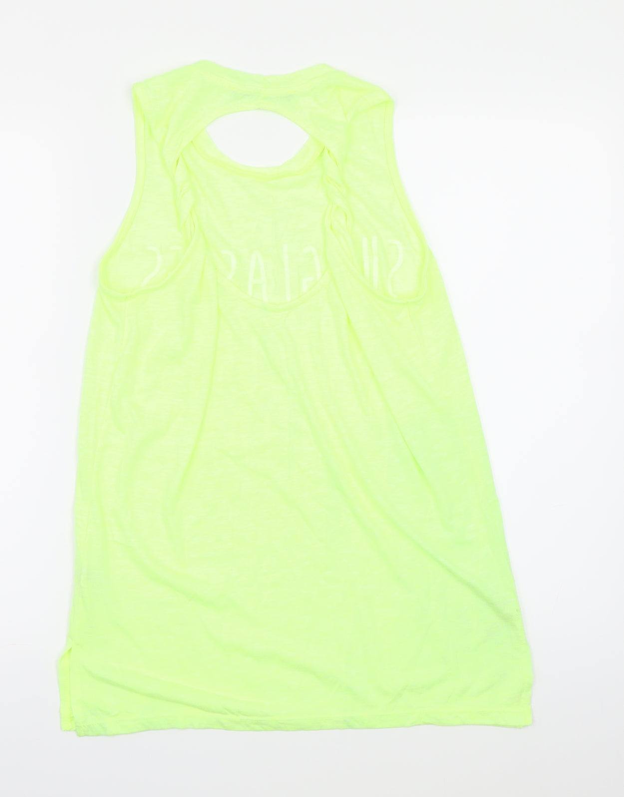 Atmosphere Womens Yellow  Jersey Basic T-Shirt Size 6