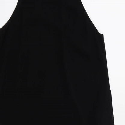 Womens UK Size 6 River Island Black Basic Blouse