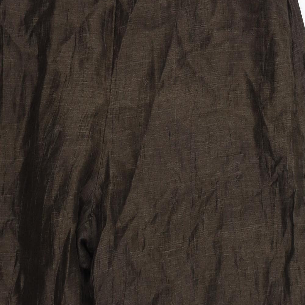 Womens UK Size 36 in Preworn Regular Fit  Brown Trousers