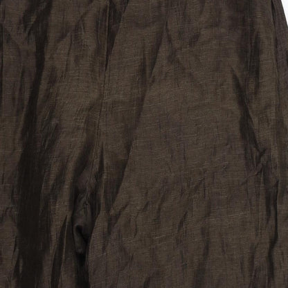 Womens UK Size 36 in Preworn Regular Fit  Brown Trousers