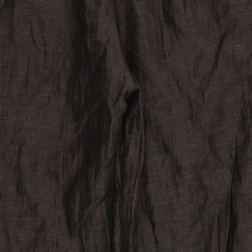 Womens UK Size 36 in Preworn Regular Fit  Brown Trousers