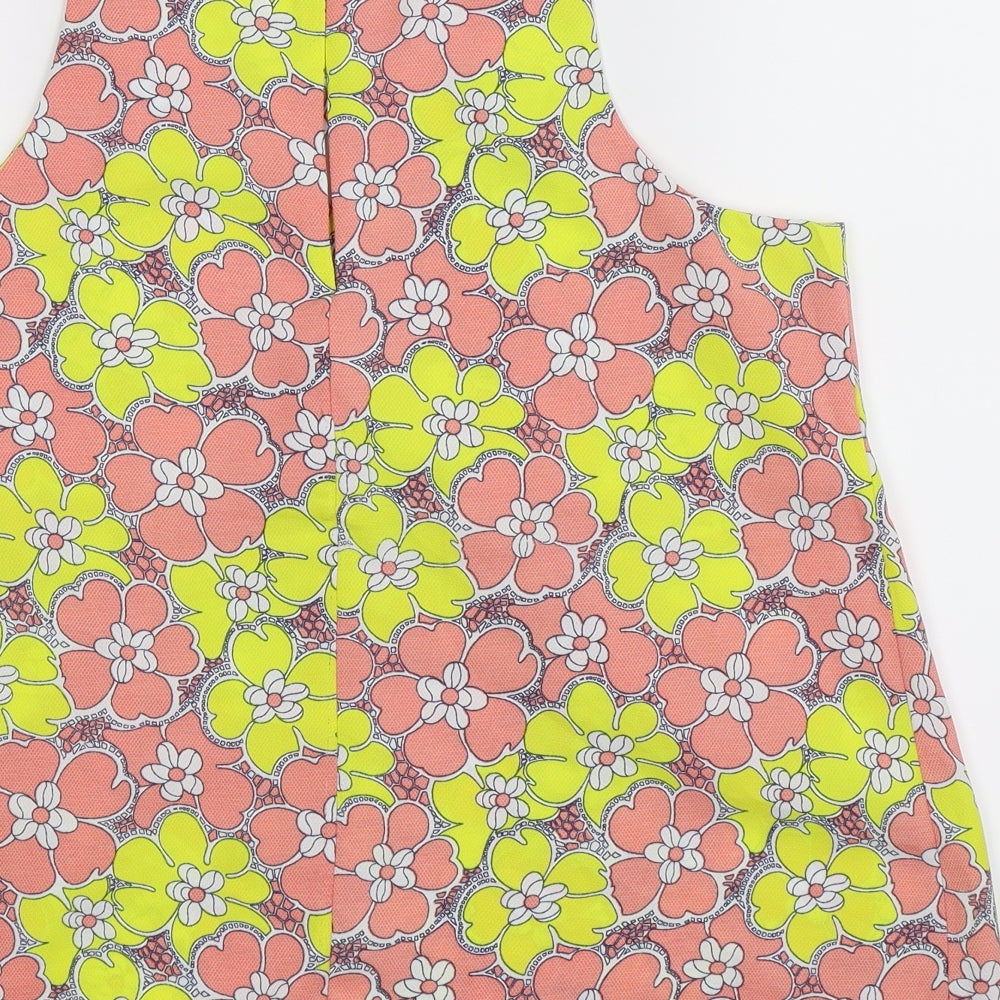 Izabel Womens Multicoloured Floral  Basic Tank Size 12