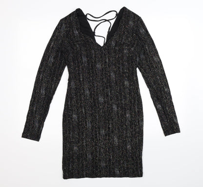 Topshop Womens Black   Bodycon  Size 10
