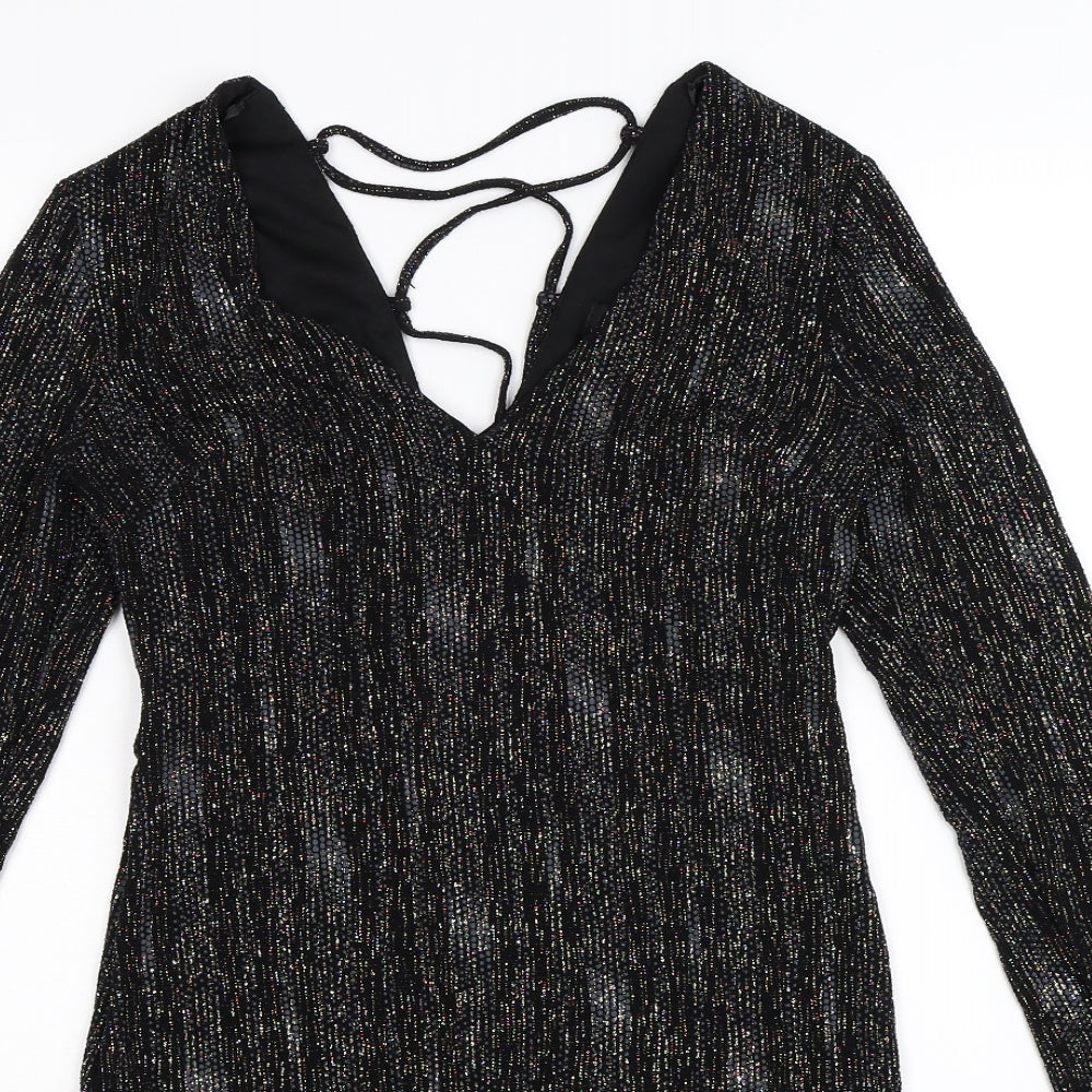 Topshop Womens Black   Bodycon  Size 10