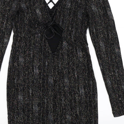 Topshop Womens Black   Bodycon  Size 10
