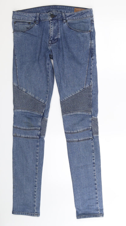 ASOS Womens Blue  Denim Skinny Jeans Size 30 in L34 in