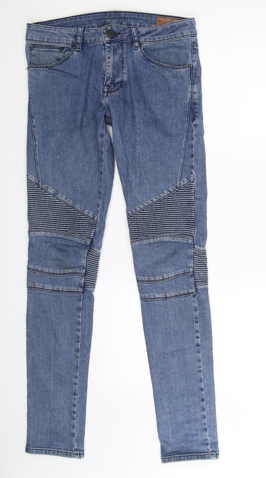 ASOS Womens Blue  Denim Skinny Jeans Size 30 in L34 in