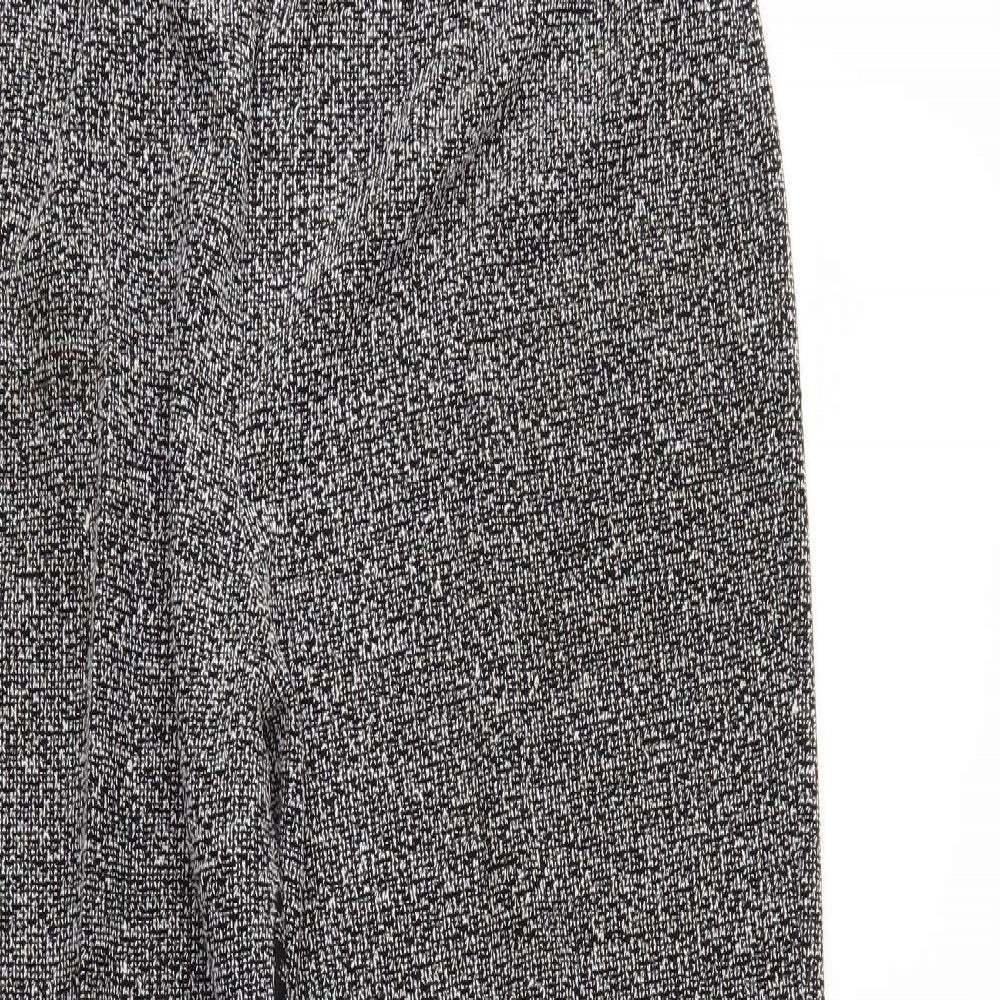 Style Womens Grey   Trousers  Size 16 L30 in