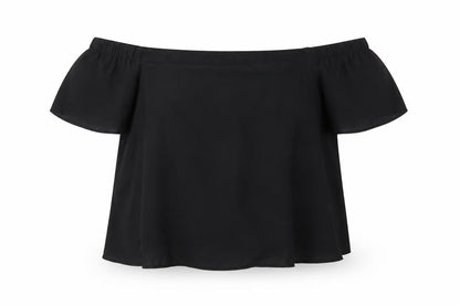 Womens UK Size 10 newlook Black Basic Blouse