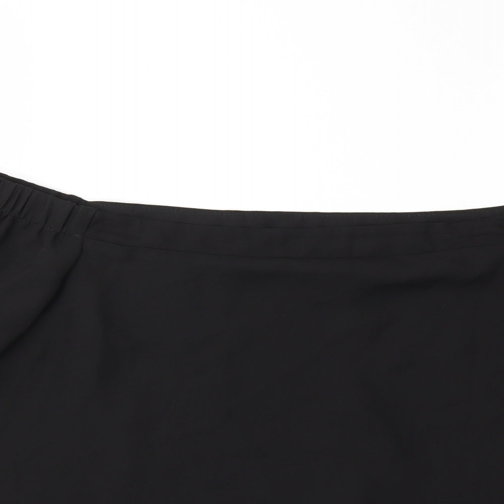 Womens UK Size 10 newlook Black Basic Blouse
