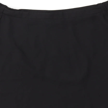 Womens UK Size 10 newlook Black Basic Blouse
