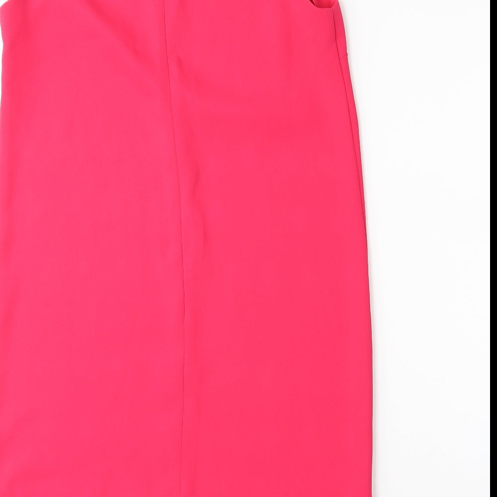 Fluxe Womens Pink   Pencil Dress  Size 12