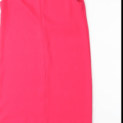 Fluxe Womens Pink   Pencil Dress  Size 12