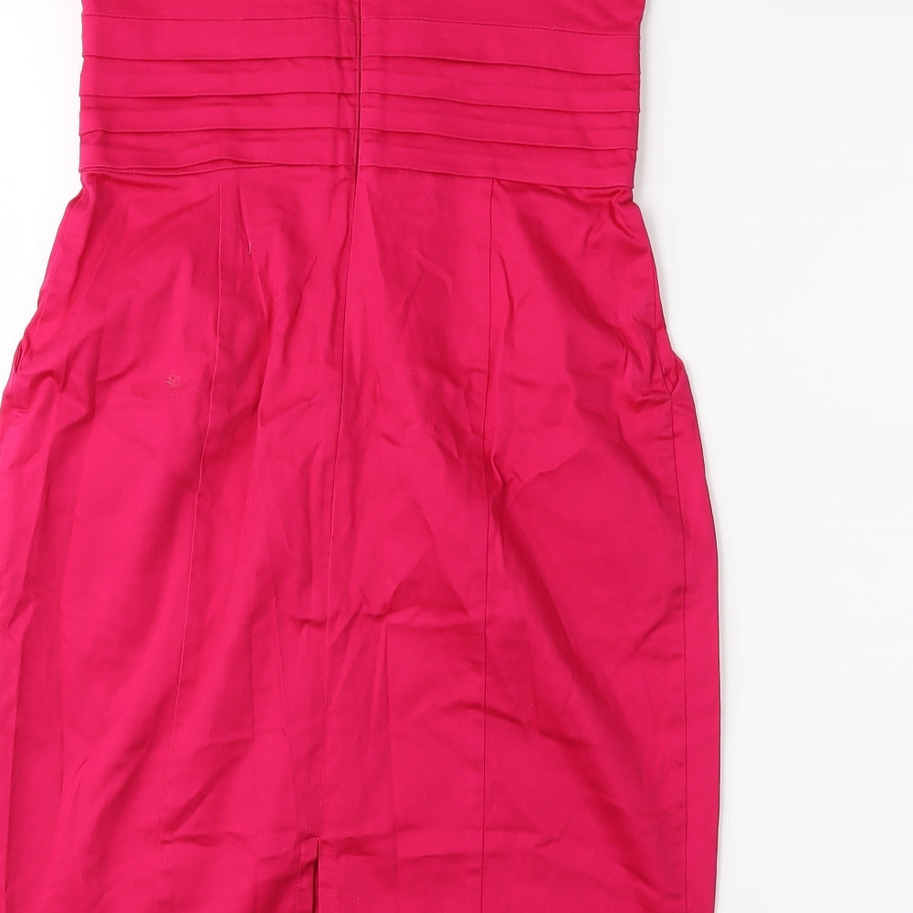 newlook Womens Pink   Pencil Dress  Size 10