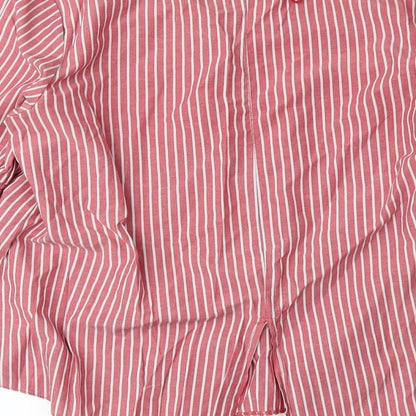 Primark Womens Red Striped  Basic Blouse