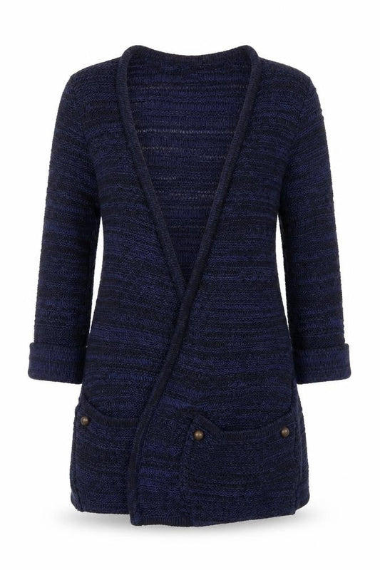 River Island Womens Black   Wrap Jumper Size 6