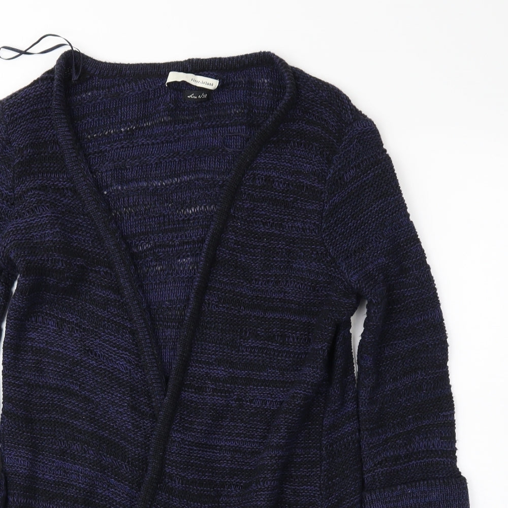 River Island Womens Black   Wrap Jumper Size 6