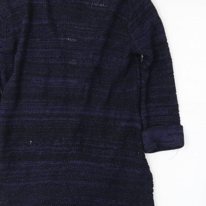 River Island Womens Black   Wrap Jumper Size 6