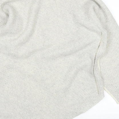 grey&willow Womens White   Pullover Jumper Size 14