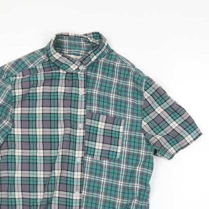 River Island Mens Green    Dress Shirt Size S