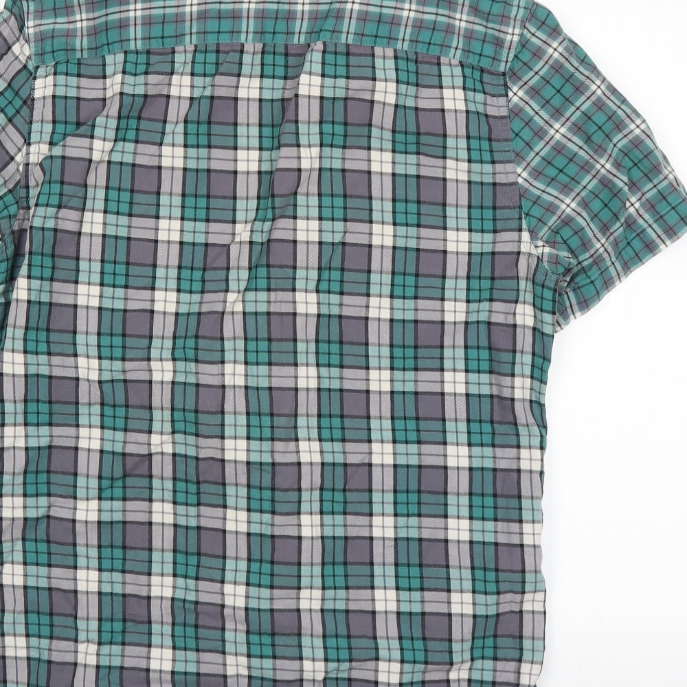 River Island Mens Green    Dress Shirt Size S