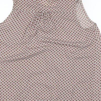 TU Womens Brown   Basic T-Shirt Size 10