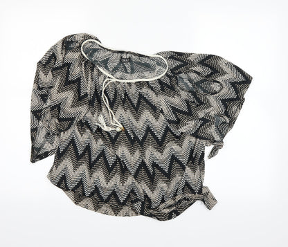 Quiz Womens Black   Basic T-Shirt Size 10