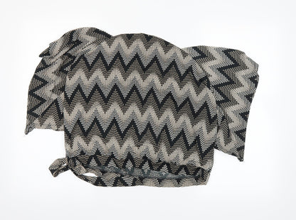 Quiz Womens Black   Basic T-Shirt Size 10