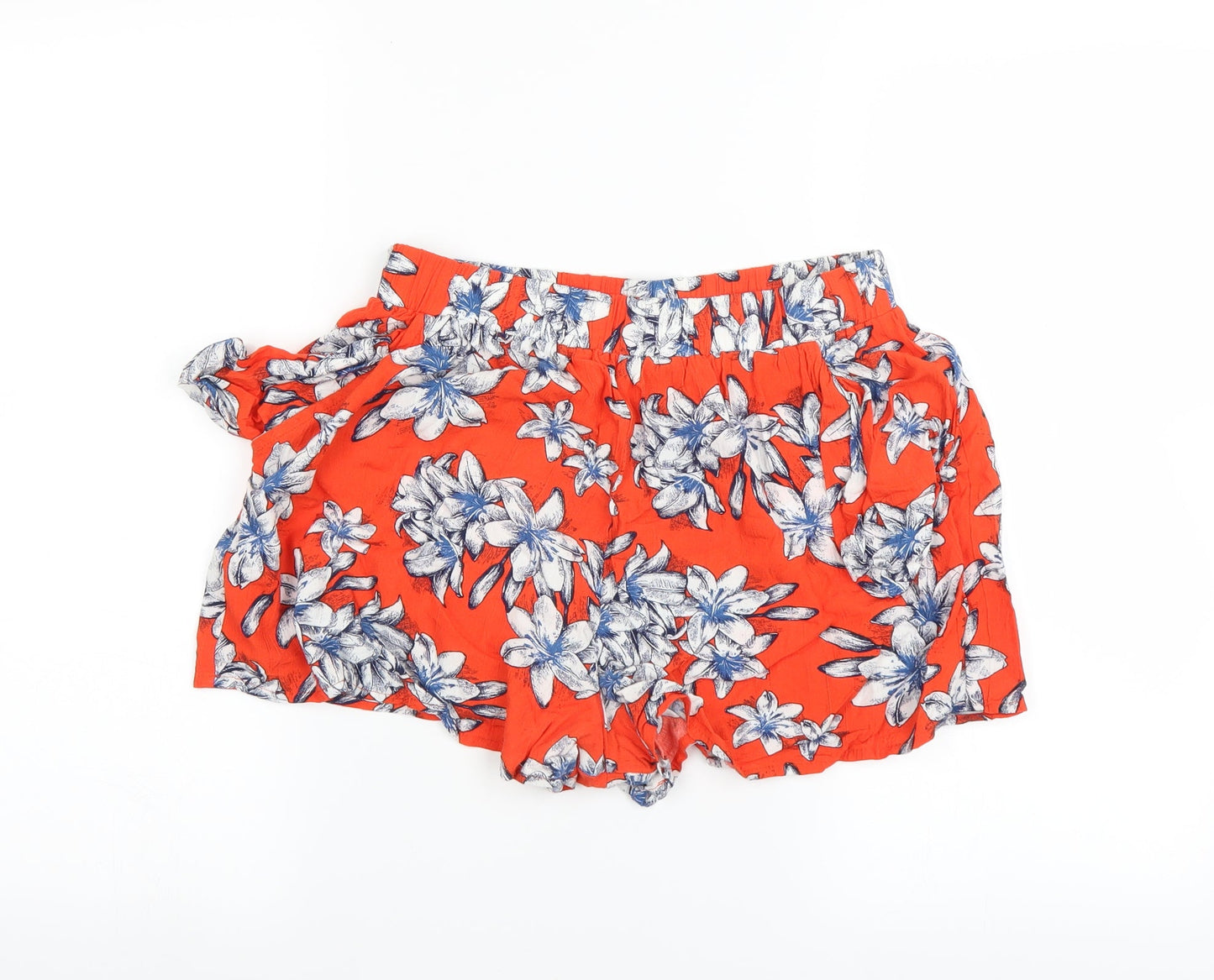 F&F Womens Red   Mom Shorts Size 8