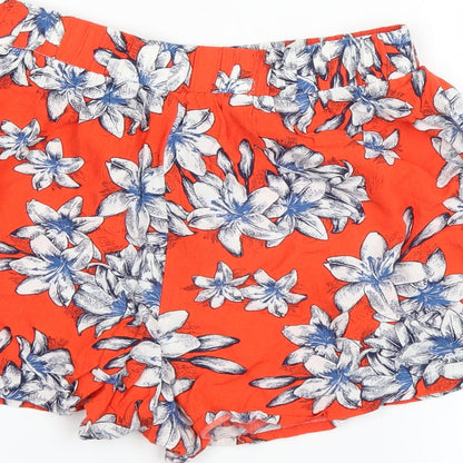 F&F Womens Red   Mom Shorts Size 8