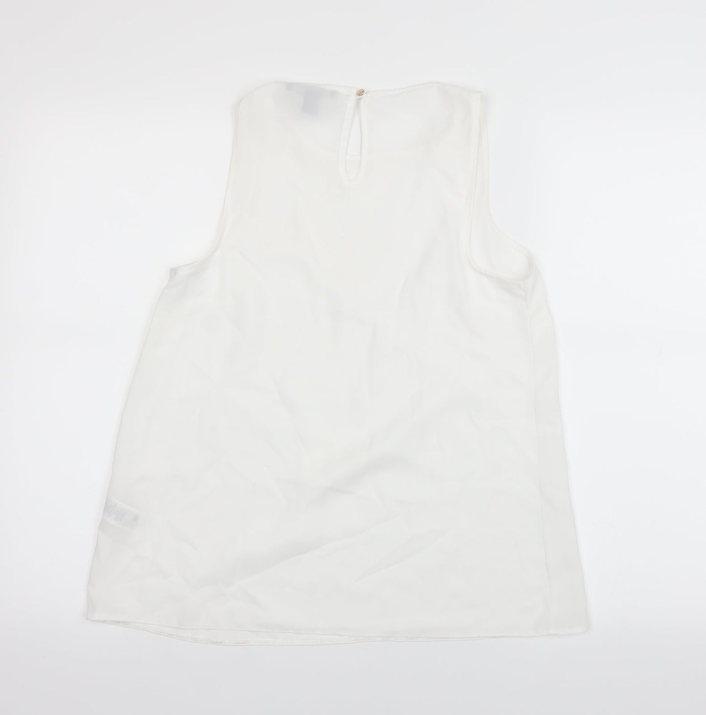 Primark Womens White   Basic T-Shirt Size 8