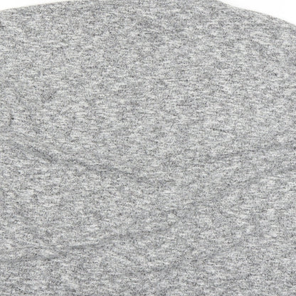 Womens UK Size S H&M Grey Basic T-Shirt