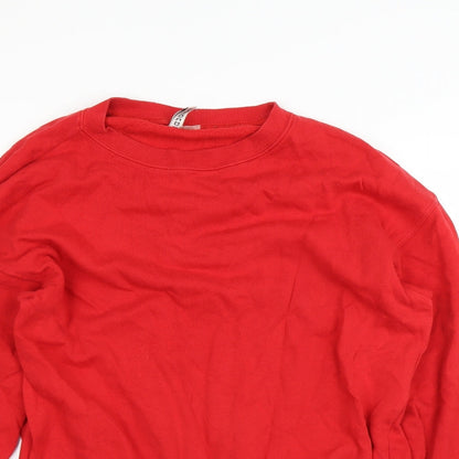 H&M Mens Orange   Pullover Jumper Size XS