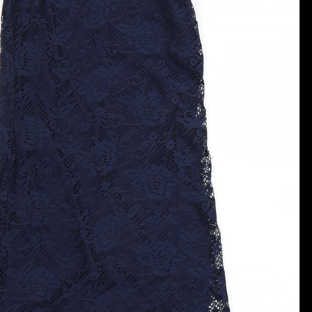 George Womens Blue   A-Line  Size 8