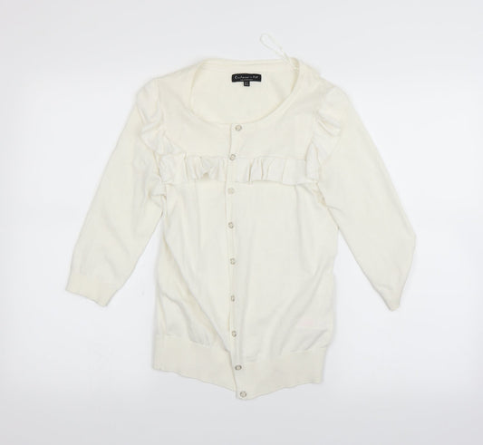 F&F Womens White   Jacket  Size 8