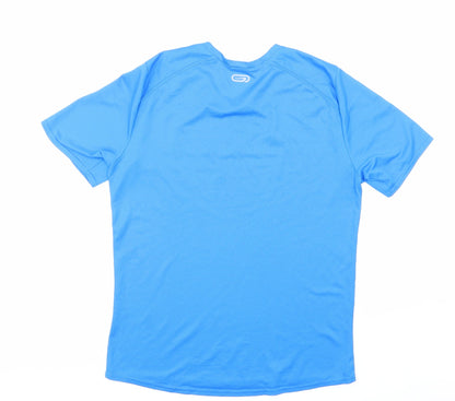 Kalenji Mens Blue   Basic T-Shirt
