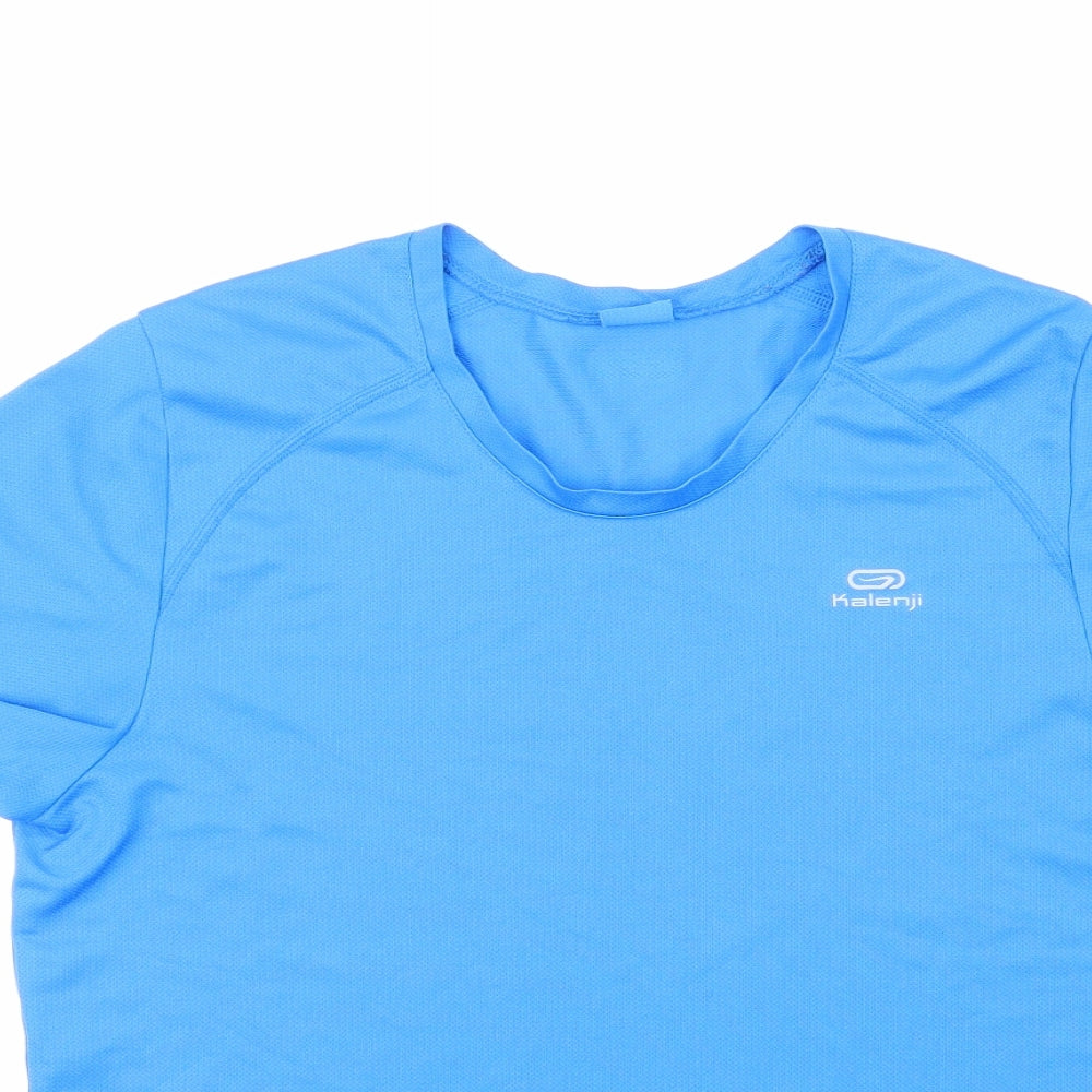 Kalenji Mens Blue   Basic T-Shirt