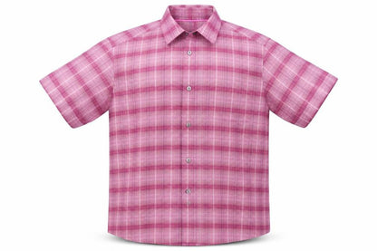 Marks & Spencer  Mens Purple Check   Button-Up Size L