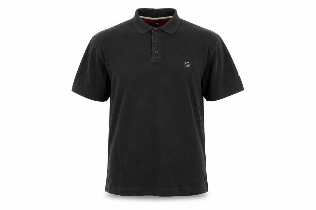 Mens UK Size XL Five Gold  Polo Shirt