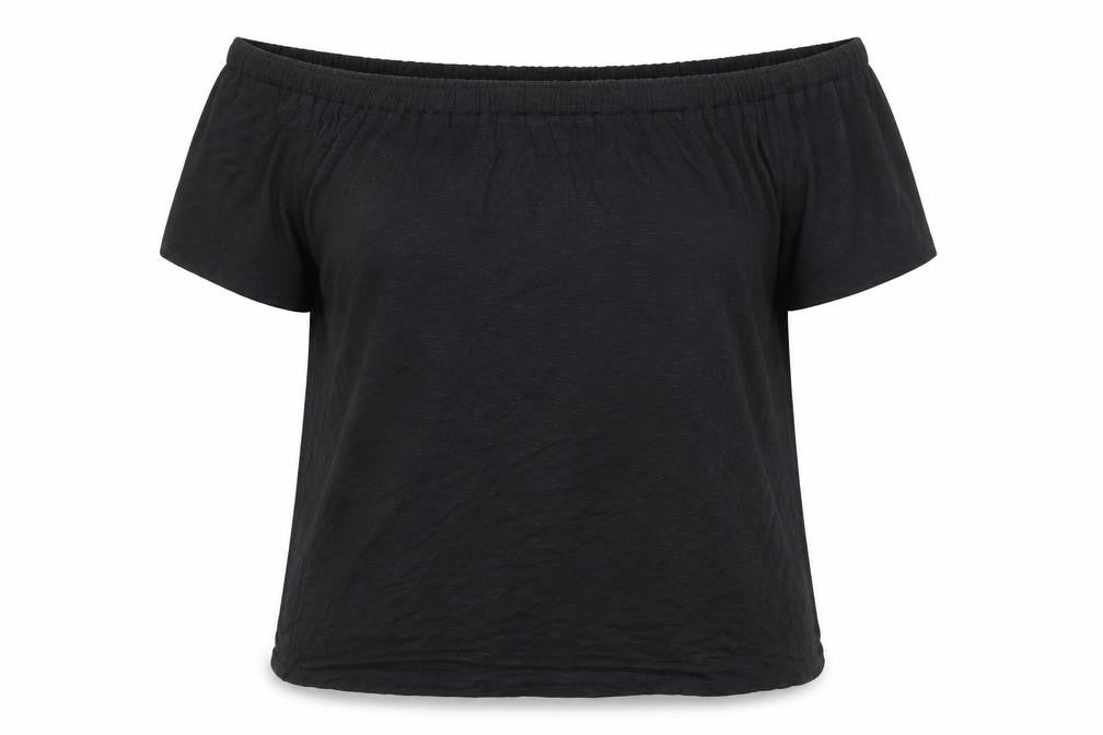 Womens UK Size 14 George Black Basic Blouse