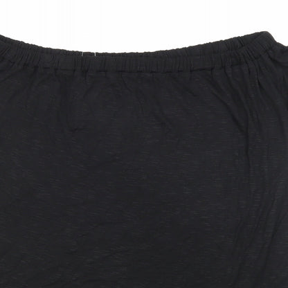 Womens UK Size 14 George Black Basic Blouse