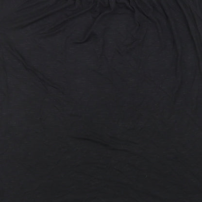 Womens UK Size 14 George Black Basic Blouse