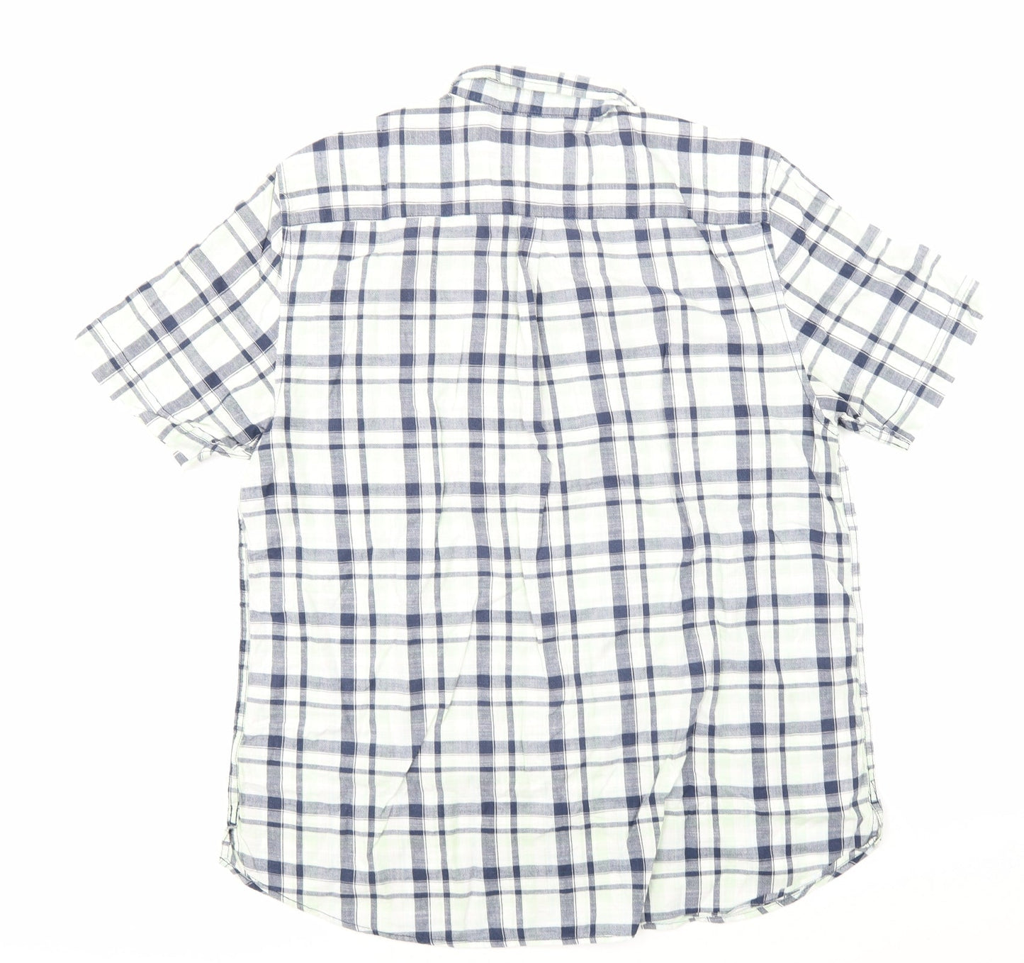 Mens UK Size  Lincoln Multicoloured  Button-Up Short Sleeve Casual Shirt