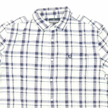 Mens UK Size  Lincoln Multicoloured  Button-Up Short Sleeve Casual Shirt