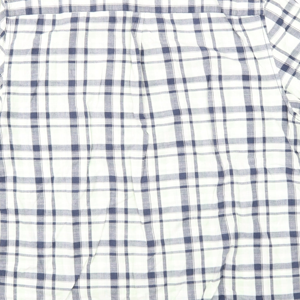 Mens UK Size  Lincoln Multicoloured  Button-Up Short Sleeve Casual Shirt