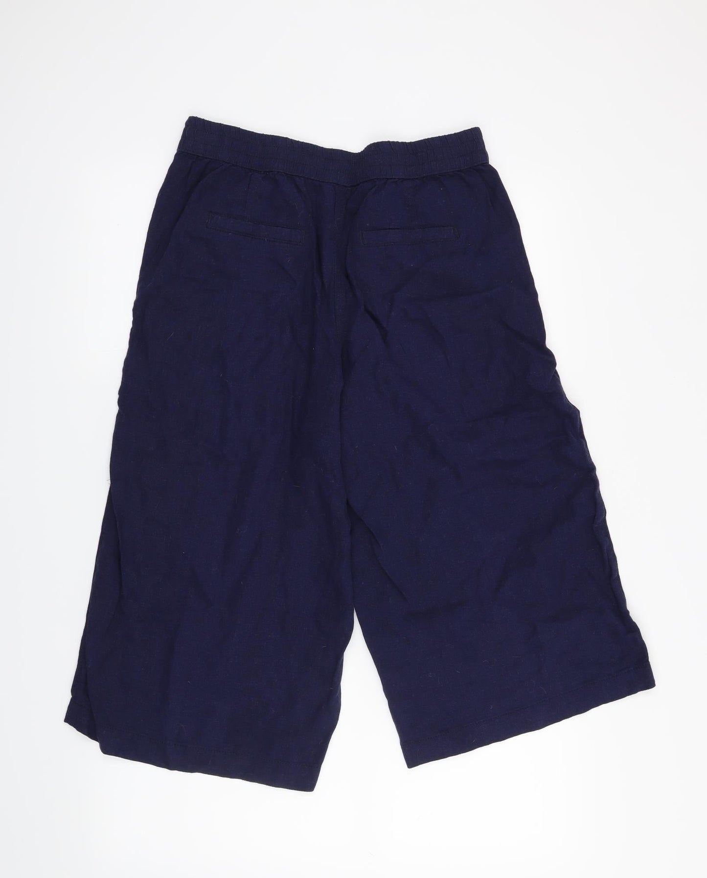 George Womens Blue   Cropped Trousers Size 8 L20 in