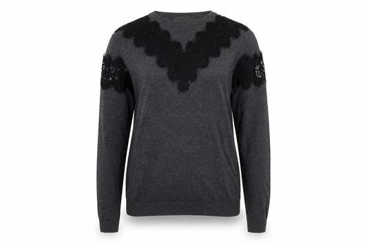 Warehouse Womens Grey   Pullover Jumper Size 6