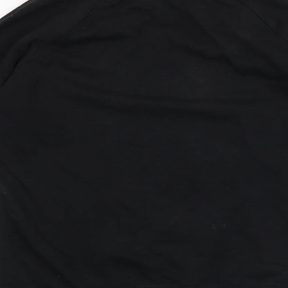Denim Jeans & Casuals Mens Black   Pullover Jumper Size L