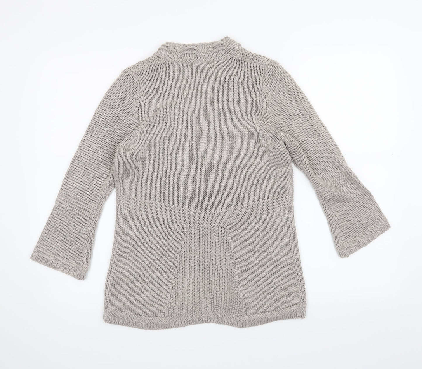 Marks and Spencer Womens Grey   Cardigan Jumper Size 10