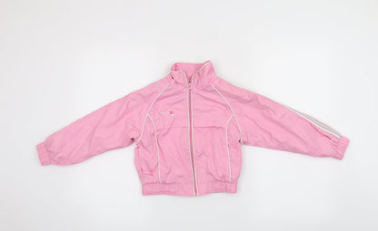 Reebok Girls Pink   Jacket Coat Size 5-6 Years